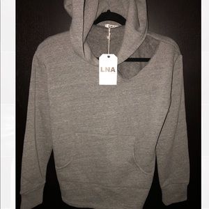 LNA fleece hoodie NWT
